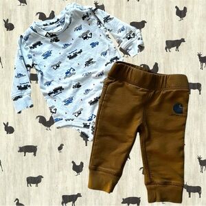 Carhartt Bodysuit & Pants Set